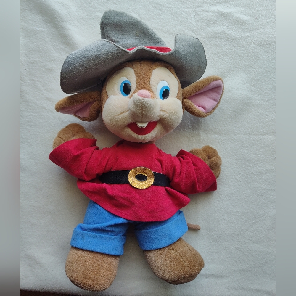 Fievel Goes West 13" Plush Rare Vintage 1991 An American Tail
